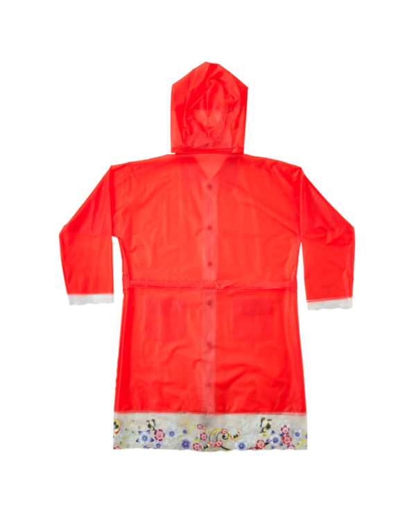 11A SOLITAIRE PVC LADIES SHORT RAINCOAT - Image 3