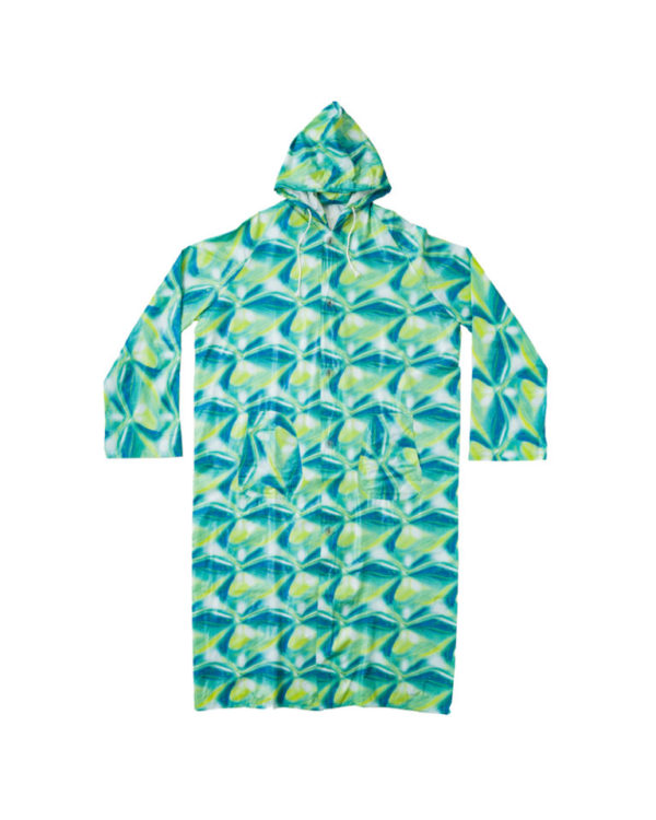 22A ECONOMY PRINTED PVC LADIES RAINCOAT - Image 2