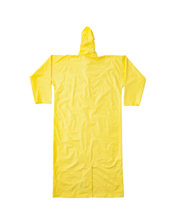 25A SAFETY PVC RAINCOAT YELLOW - Image 3