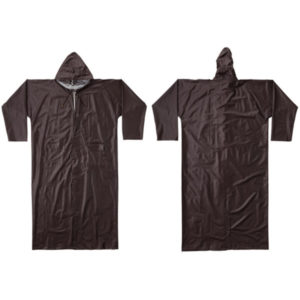26A SUPREME PVC RAINCOAT ZIP SCOOTER CUT