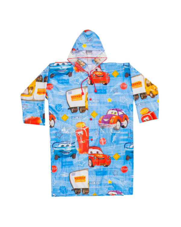 10K SUPREME PRINTED PVC BOYS RAINCOAT - Image 2