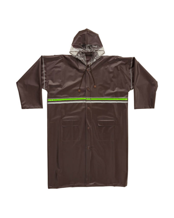 4K SUPREME PLAIN PVC BOYS RAINCOAT PLEAT - Image 2
