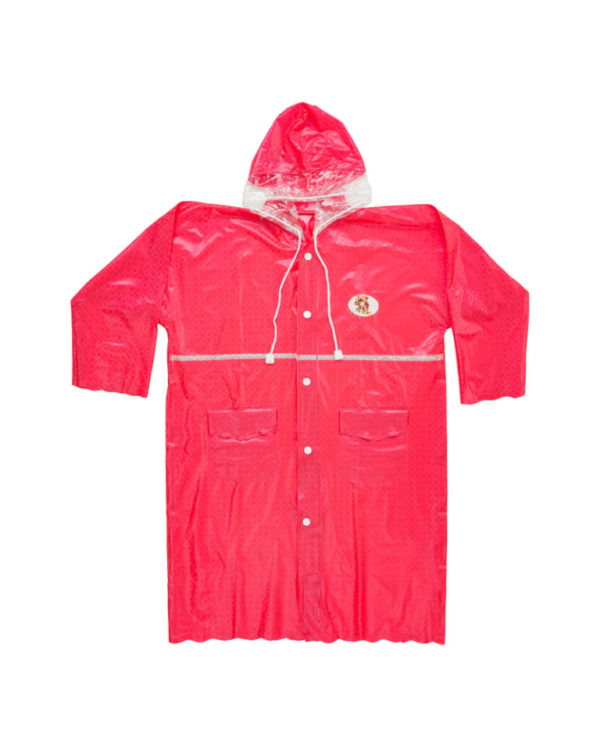 7K CRYSTAL TRANS PVC GIRLS RAINCOAT - Image 2